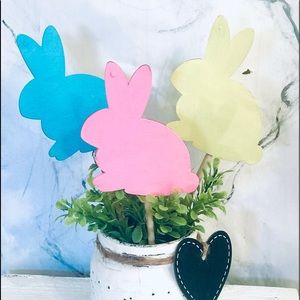 Set of Three Bunny Picks